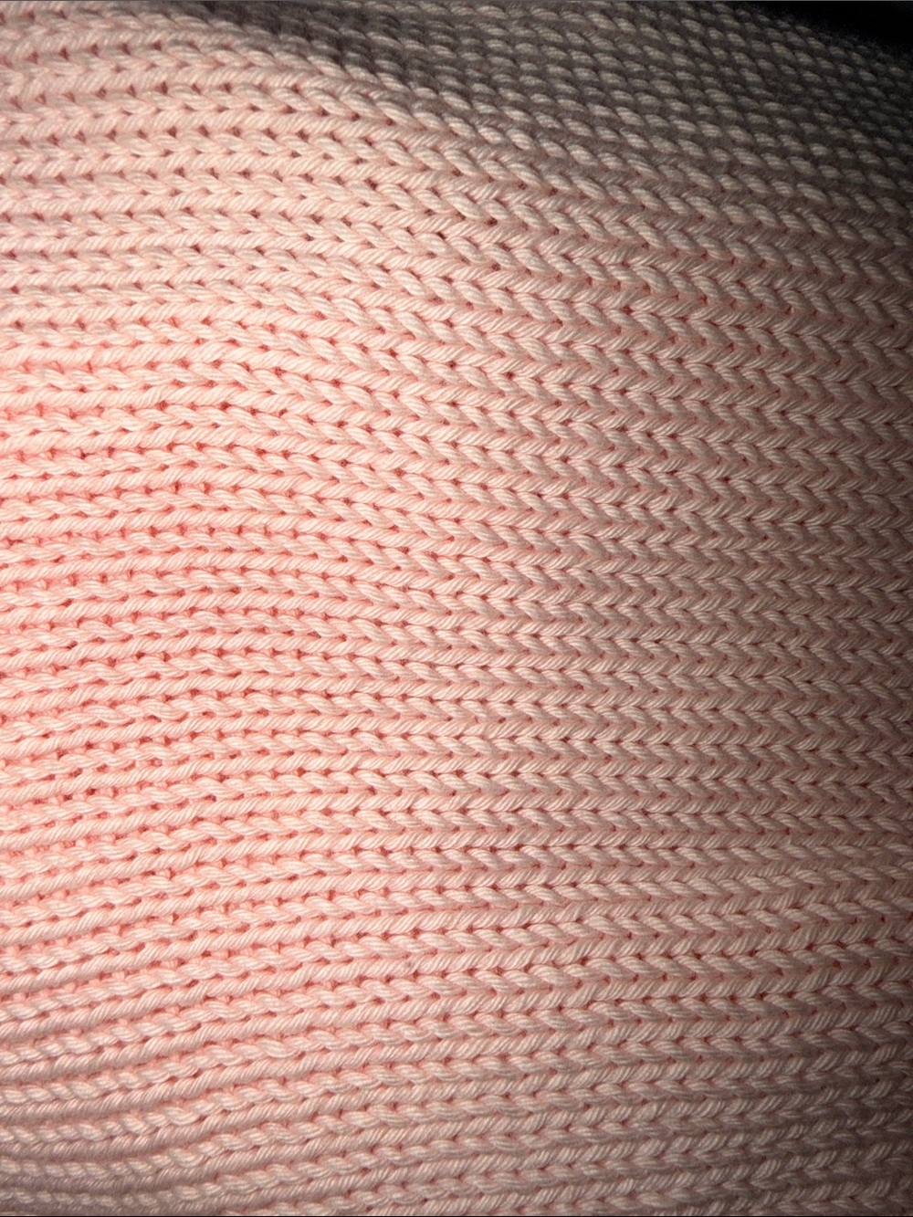 Honest Cotton NWT One Size Blush Pink 100% Cotton Oversized Knit Sweater High/Lo - Picture 8 of 8